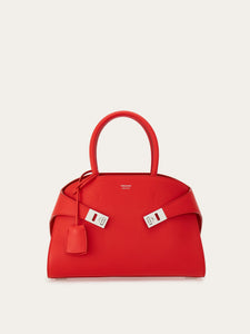 Hug Handbag in Flame Red (M)