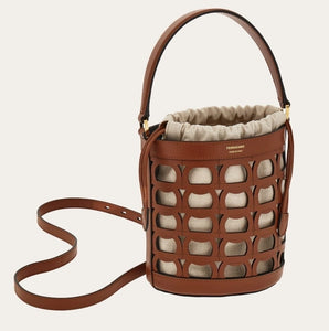 Gancini bucket bag (XS)
