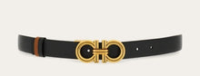 Load image into Gallery viewer, Reversible and adjustable Gancini belt
