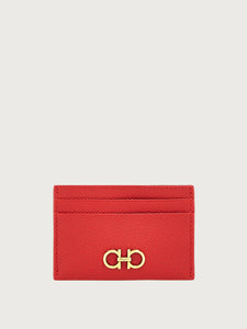 Gancini CC Holder in Red