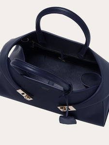 Hug Handbag in Midnight Blue (M)