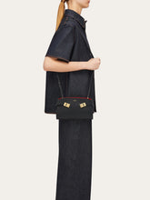 Load image into Gallery viewer, Hug Crossbody Bag in Black/Flame Red
