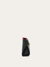 Load image into Gallery viewer, Hug Crossbody Bag in Black/Flame Red

