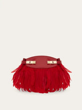 Load image into Gallery viewer, Hug Soft crossbody with feathers
