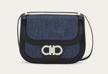 Load image into Gallery viewer, Double Gancini crossbody bag (XS)
