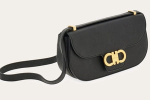 Double Gancini East-West crossbody bag