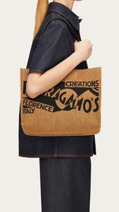 Tote bag with logo (M)