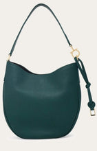 Load image into Gallery viewer, North-South hobo bag (M) in Moss Green
