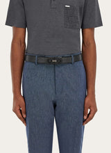 Load image into Gallery viewer, Reversible and adjustable Gancini belt with Switch buckle
