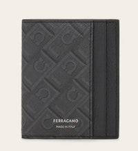 Load image into Gallery viewer, Ferragamo Monogram credit card holder
