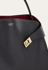Hug soft bicolor shoulder bag (L)
