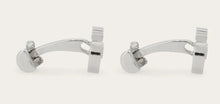 Load image into Gallery viewer, Double Gancini Cufflink Silver
