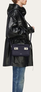 Twins shoulder bag with Gancini buckles