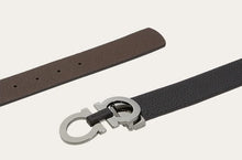 Load image into Gallery viewer, Reversible and adjustable Gancini belt
