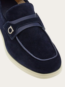 Drame in Midnight Blue Suede