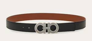 Reversible and Adjustable Gancini Belt Conac