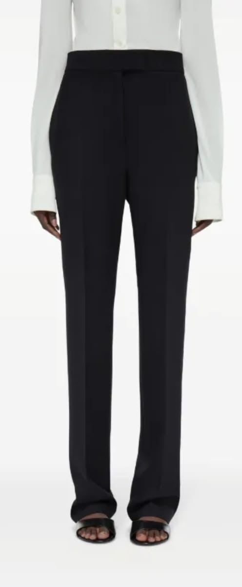 Wool double natte pant