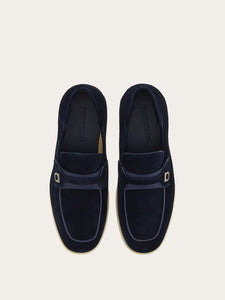Drame in Midnight Blue Suede