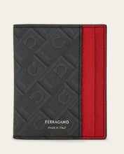 Load image into Gallery viewer, Ferragamo Monogram credit card holder
