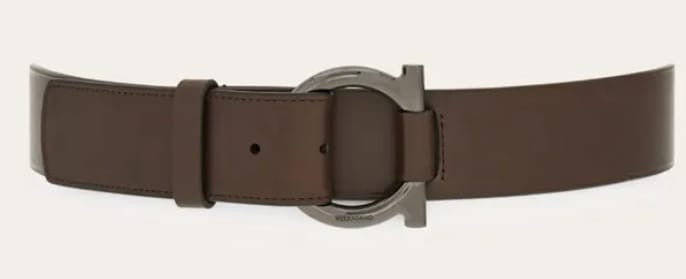 Fixed belt in Testa di moro