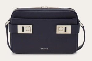 Twins shoulder bag with Gancini buckles