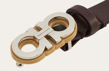 Load image into Gallery viewer, Double Gancini Bracelet Safari
