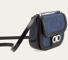 Load image into Gallery viewer, Double Gancini crossbody bag (XS)
