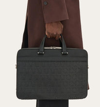 Load image into Gallery viewer, Embossed Gancini briefcase

