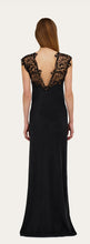 Load image into Gallery viewer, Silk dress with lace detail
