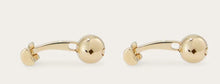 Load image into Gallery viewer, Gancini Ball Cufflinks Gold
