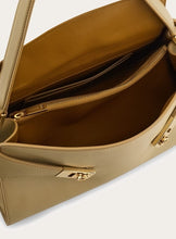 Load image into Gallery viewer, Hug soft bicolor shoulder bag (M)
Color: Stone/Burnt ocher
