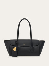 Load image into Gallery viewer, East-West Tote Bag in Black (M)
