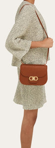 Double Gancini crossbody bag (XS)(Pre-order)