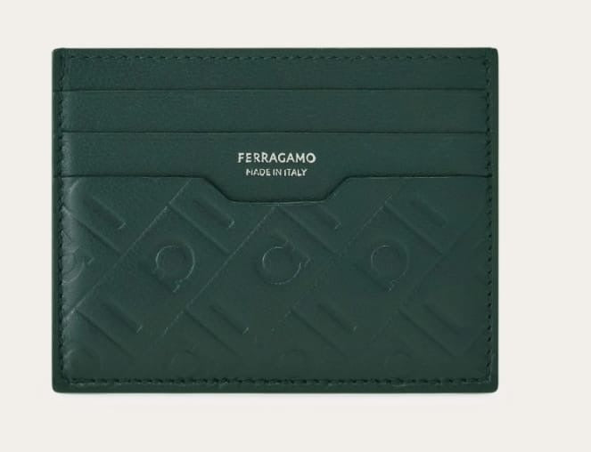 Ferragamo Monogram credit card holder