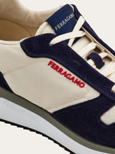 Load image into Gallery viewer, Low cut sneakers in White/Navy/Red (Pre-sale)
