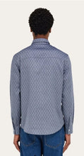 Load image into Gallery viewer, Ferragamo Monogram shirt Color: Navy blue
