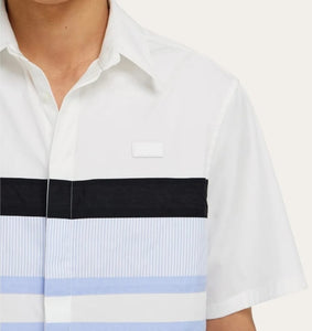 Leftover cuts bowling shirt