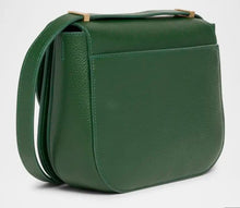 Load image into Gallery viewer, Double Gancini crossbody bag in forest green
