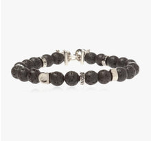 Load image into Gallery viewer, Beaded Stretch Bracelet- Lava
