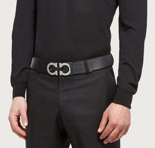 Load image into Gallery viewer, Reversible and adjustable Gancini belt
