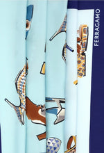 Load image into Gallery viewer, Genio print silk scarf
