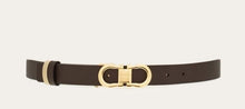 Load image into Gallery viewer, Reversible and adjustable Gancini belt
