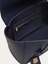 Load image into Gallery viewer, East-West Tote Bag in Midnight Blue (L)

