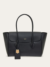 Load image into Gallery viewer, East-West Tote Bag in Black (L)
