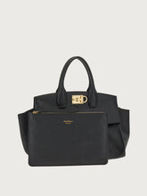 Load image into Gallery viewer, Ferragamo Studio Soft Bag in Black (L)

