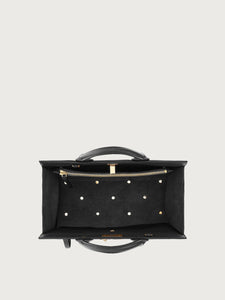 Ferragamo Studio Soft Bag in Black (L)