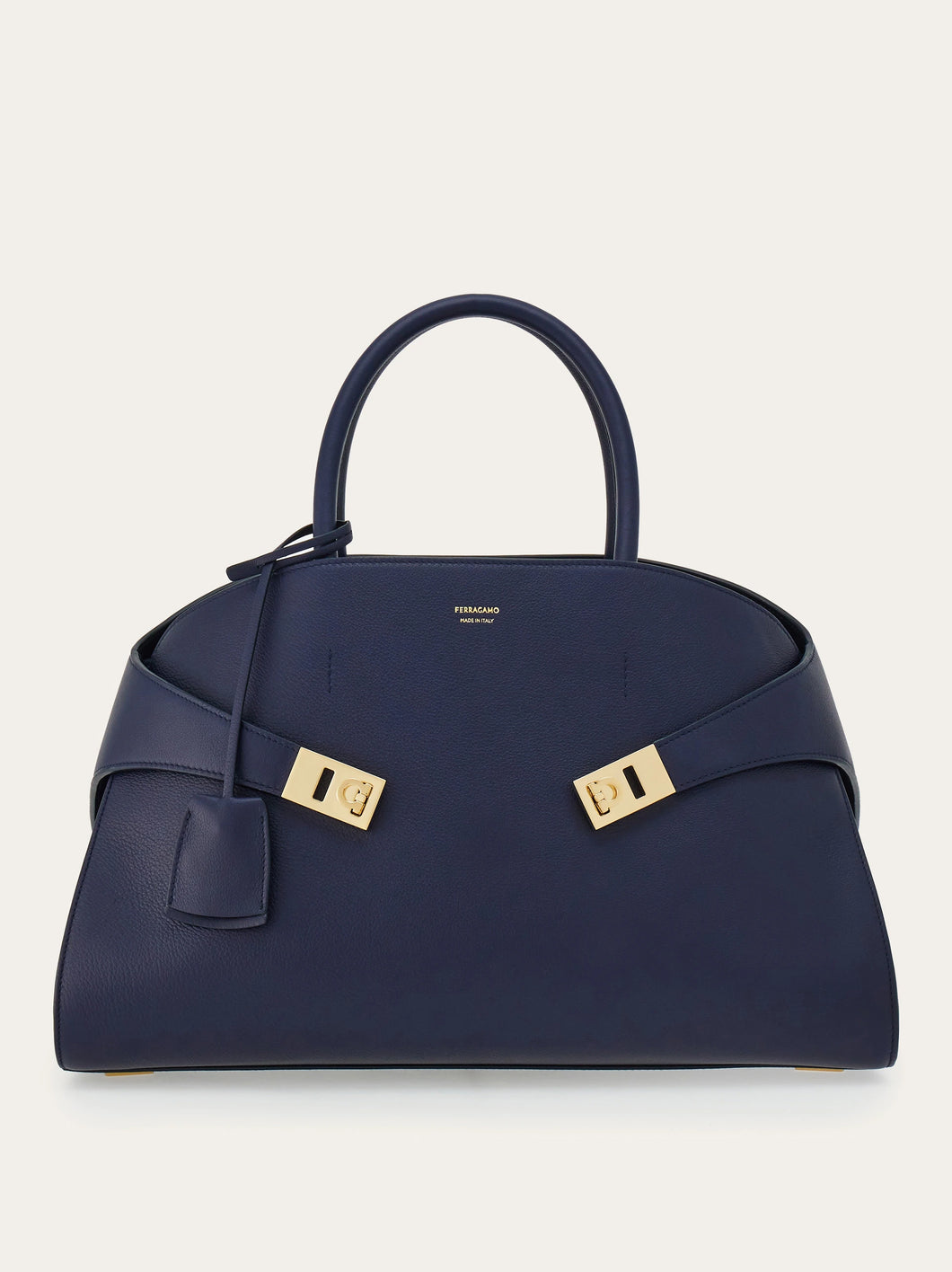 Hug Handbag in Midnight Blue (L)