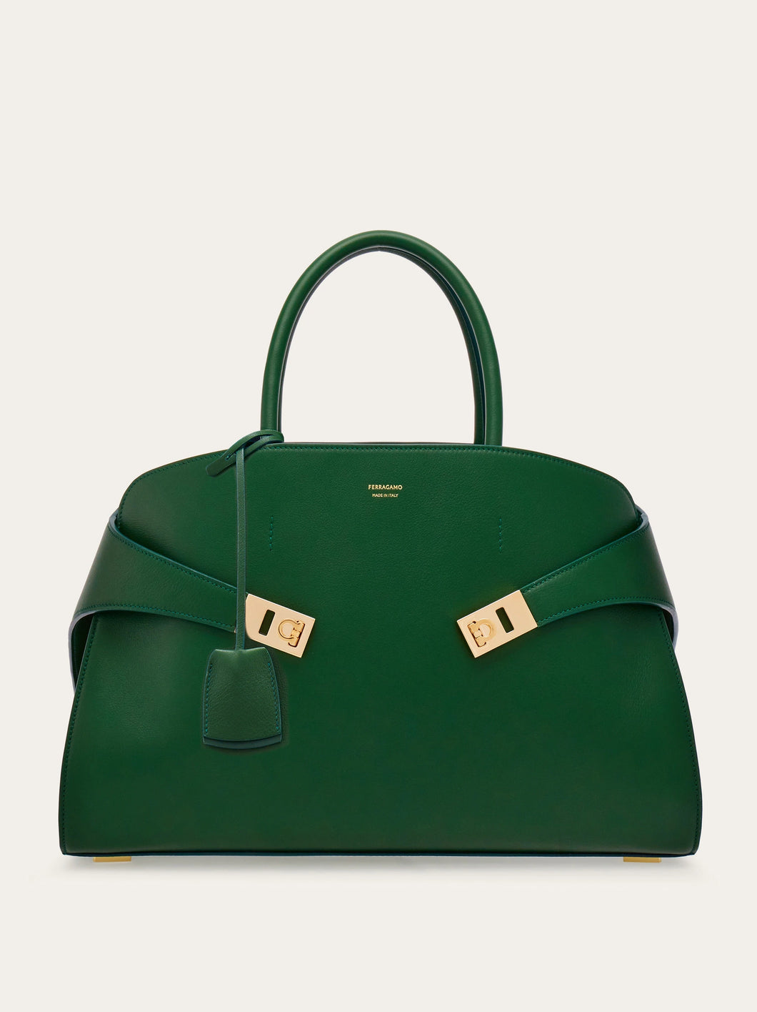 Hug Handbag in Forest Green (M)