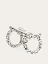 Load image into Gallery viewer, Gancini Crystals Earrings in Palladium (L)
