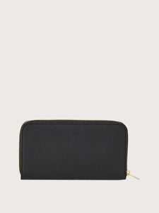 Gancini Continental Wallet in Black